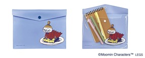 【ムーミン／グリーティング切手発行記念グッズ】「ステーショナリーポーチ」商品サイズ：約W230×H170mm　770円