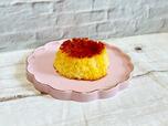 【カルディ りんごバッグ/りんごのカステラケーキ】しっとりとやわらかく、芳醇なりんごの味わいが楽しめます♪