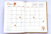 2月　ダッフィー&フレンズ　2025 手帳