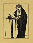 オーブリー・ビアズリー 　ワイルド『サロメ』より《踊り手の褒美》 1894年 ラインブロック・紙 個人蔵
