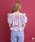 ミニー/さくらんぼ柄ペプラムブラウス ¥12,900