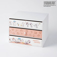 卓上3段チェスト「スヌーピー」｜￥8,990 （税込）