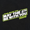 スター・ウォーズ 半袖Tシャツ ブラック L XL May the 4th 2026 4,500円