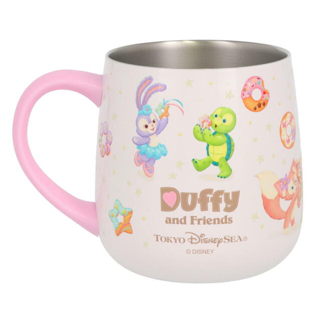 ステンレスマグカップ 3,400円｜東京ディズニーシー「ダッフィー＆フレンズのフィルド・ウィズ・ジョイ！」スペシャルグッズ｜発売日：2025年7月3日（木）