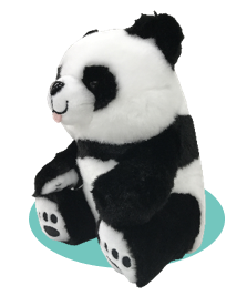 「ふたごパンダちゃんぬいぐるみイメージ」＜実施期間：2023年9月1日(金)～11月30日（木）＞【ふたごパンダちゃんぬいぐるみプレゼントキャンペーン】