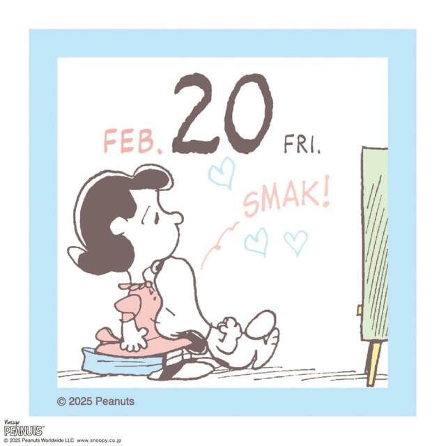 2026年ミニチュア日めくりカレンダー「スヌーピー」