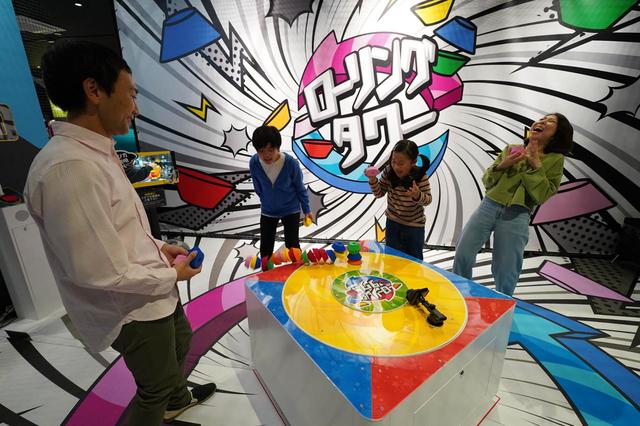 スポーツエンターテインメントエリア「VS PARK」／ローリングタワー