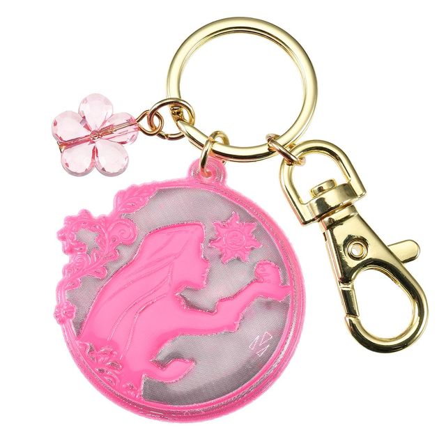 リフレクターキーチェーン<ラプンツェル&パスカル>