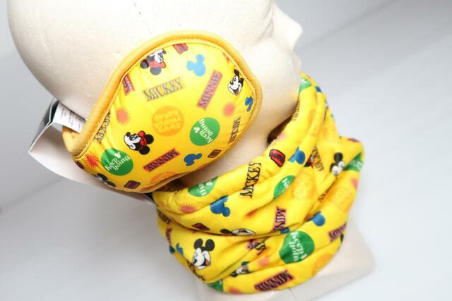 【ワークマン】Disneyイヤーマフラー/Disneyネックウォーマー