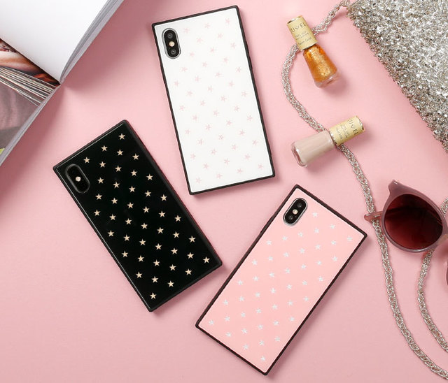 EYLE スクエア型iPhoneケース TILE（スター）