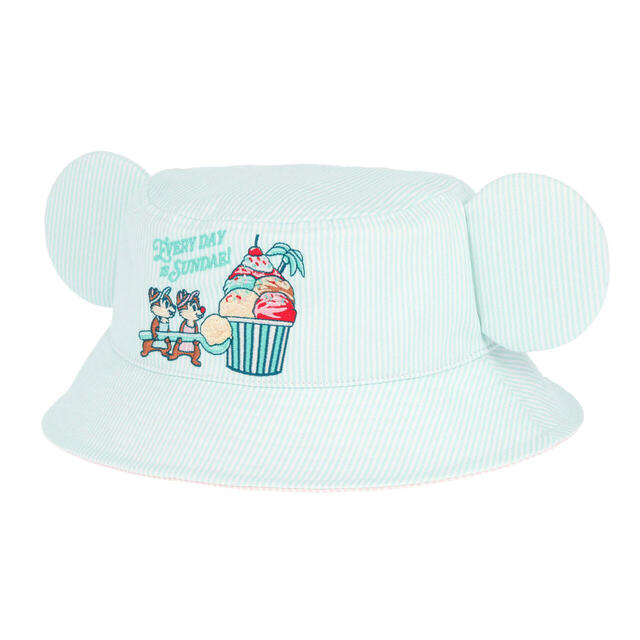 ハット(キッズサイズ) 2,900円|東京ディズニーリゾート「SUNNY SUNNY Summer」グッズ|販売店舗:東京ディズニーランド「グランドエンポーリアム」、東京ディズニーシー「タワー・オブ・テラー・メモラビリア」|発売日:2025年6月5日(木)