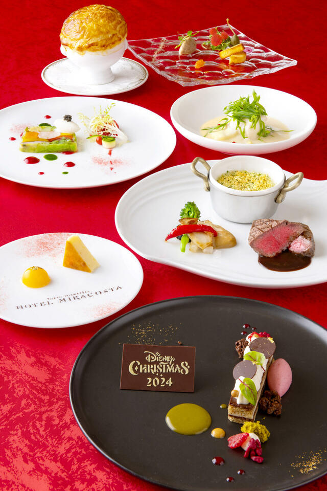 東京ディズニーシー・ホテルミラコスタ　ルームサービス“ディズニー・クリスマス”スペシャルディナーコース