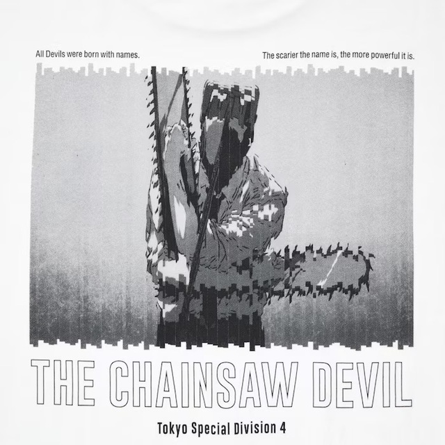 グラフィックTシャツ（半袖）｜1,990円｜ユニクロUT「チェンソーマン × 河村康輔」コレクション