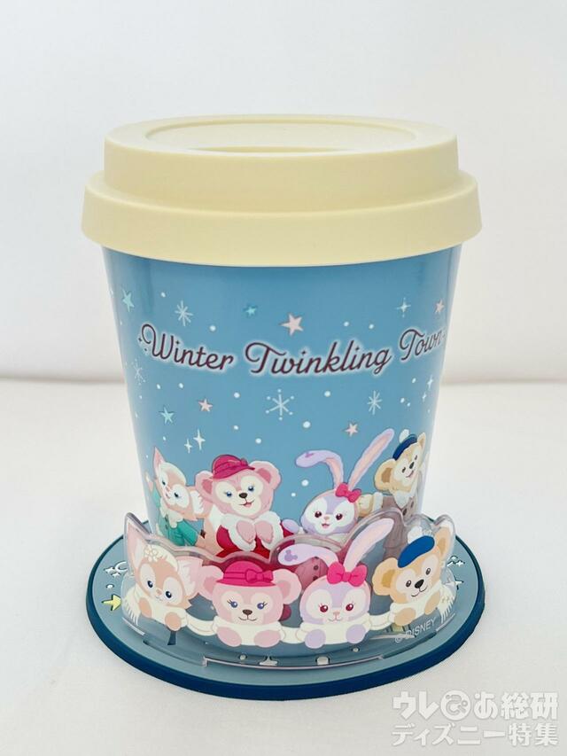 「 ダッフィー&フレンズのウィンター・トゥインクリング・タウン」スーベニアコースター、スーベニアタンブラー