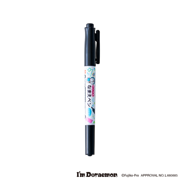 【I'm Doraemonシリーズ新作グッズ】洗濯に強く、にじみにくい「どこでもなまえペン」税込275円