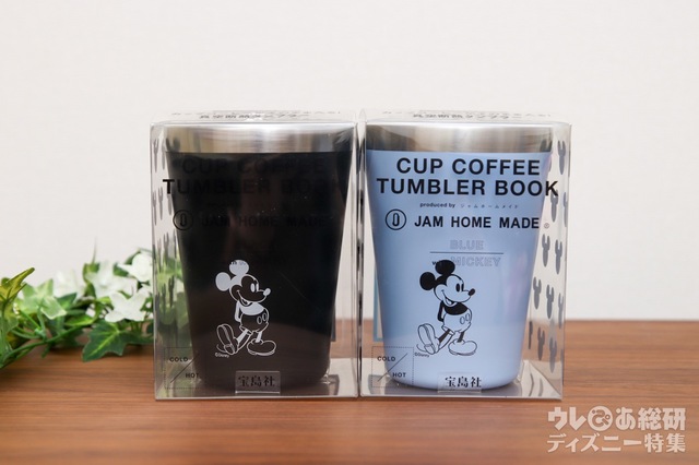 ミッキーのデザインは新色のブラック&ブルー