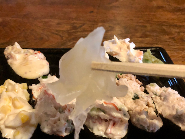 【くら寿司 ビッくらポン!軍艦セット】わさびとガリの有無は注文の際に好みに応じて選べます