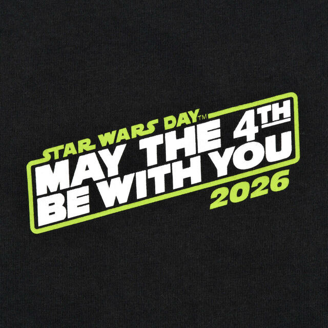 スター・ウォーズ 半袖Tシャツ ブラック L XL May the 4th 2026 4,500円
