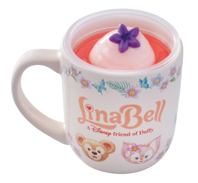 ライチームース＆ラズベリーゼリー、スーベニアカップ付き