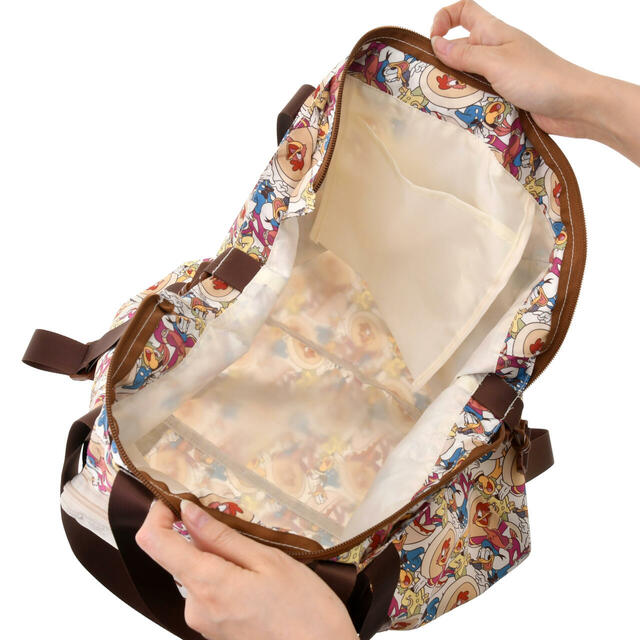 ドナルド、ホセ・キャリオカ、パンチート トートバッグ 折りたたみ式 2WAY ポケッタブル TRAVEL WITH AMIGOS 3,800円