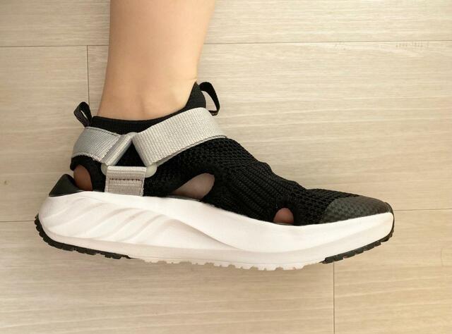 【ワークマン 走れるJOGサンダル】独自の高反発ソールを採用