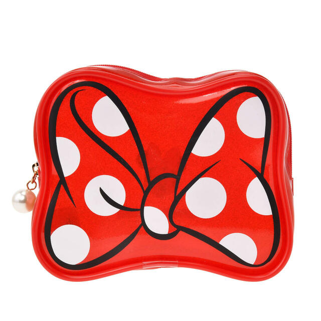 ミニー ポーチ リボン MINNIE’S DOT RIBBON 2,400円