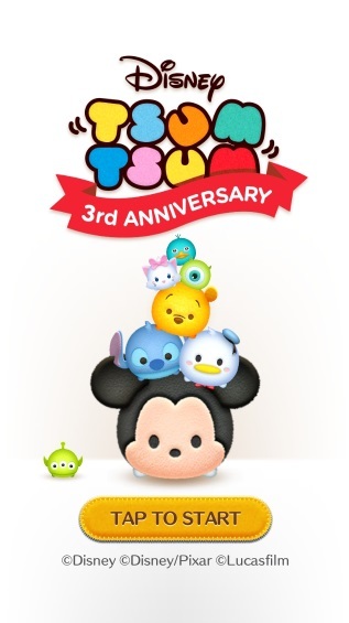 「LINE：ディズニー ツムツム」祝3周年
