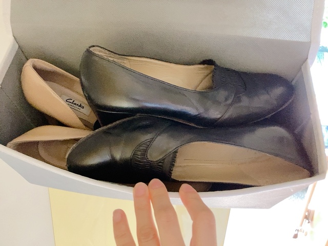 【HASONA ウォールポケット 6段】一番上に入れてスペースを確保しました