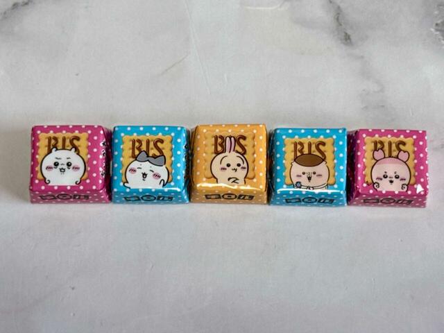 ビス味も全5種類をコンプリート！