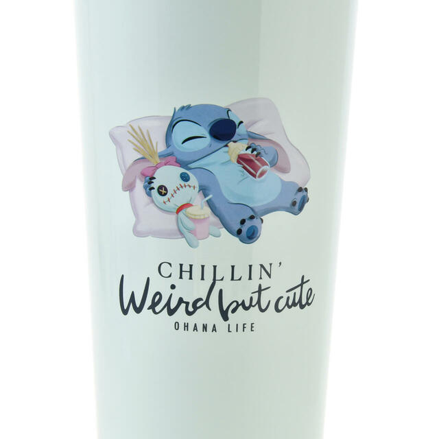 スティッチ＆スクランプ タンブラー ステンレス ストロー付き 750ml Disney Stitch Day Collection 2,800円