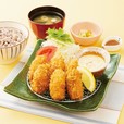 『手作りタルタルソースで食べる 広島産かきフライ定食』6個盛り
