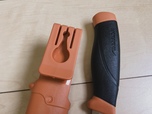 【モーラナイフ Morakniv Companion Heavy Duty Burnt Orange (ステンレス) 】オレンジの差し色がおしゃれ