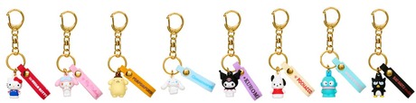 【サンリオショップ55周年記念「Mini Sanrioシリーズ」】シークレット立体キーホルダー風ミニチャーム(1アイテム/全8種)各792円