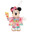 TDR 2021年のお正月 ぬいぐるみバッジ(ミニーマウス) 2,100円 高さ約17cm