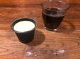 【ファミリーマート　ピスタチオプリン】コーヒーをおともにいただきます！