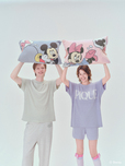 Mickey/Minnieジャガードピローケース 7,260円｜gelato pique Sleep ディズニーミッキー＆ミニーコレクション