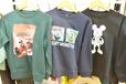 【ワークマン】Disney/裏毛スウェットシャツkids 1,500円