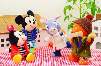 ディズニーストア「nuiMOs（ぬいもーず）」に映画『ズートピア』の