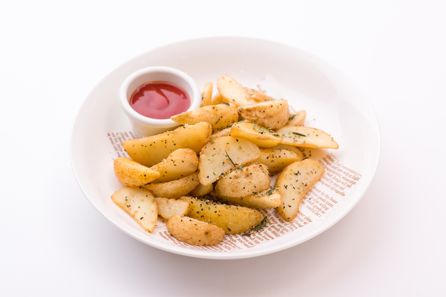 フライドポテト　～緑塩添え～