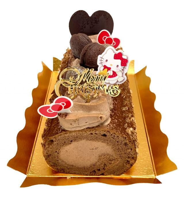 「堂島ロール　ショコラ」※イメージ」＜4,800円（予価／税込み）＞【「ハローキティ50周年　The Future in Our Eyes」シリーズ】