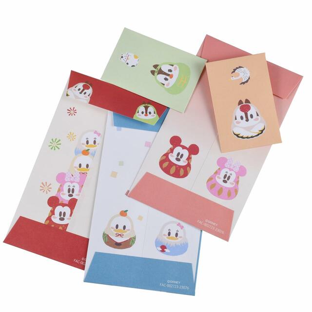 ミッキー＆フレンズ ぽち袋 セット NEW YEAR 2024 700円