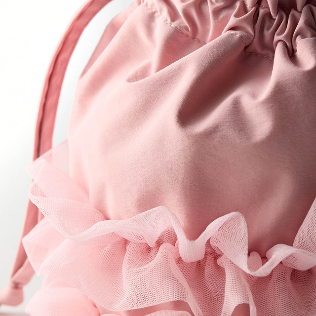 チュール巾着ポーチ「ミニー＆デイジー」｜￥3,490 （税込）