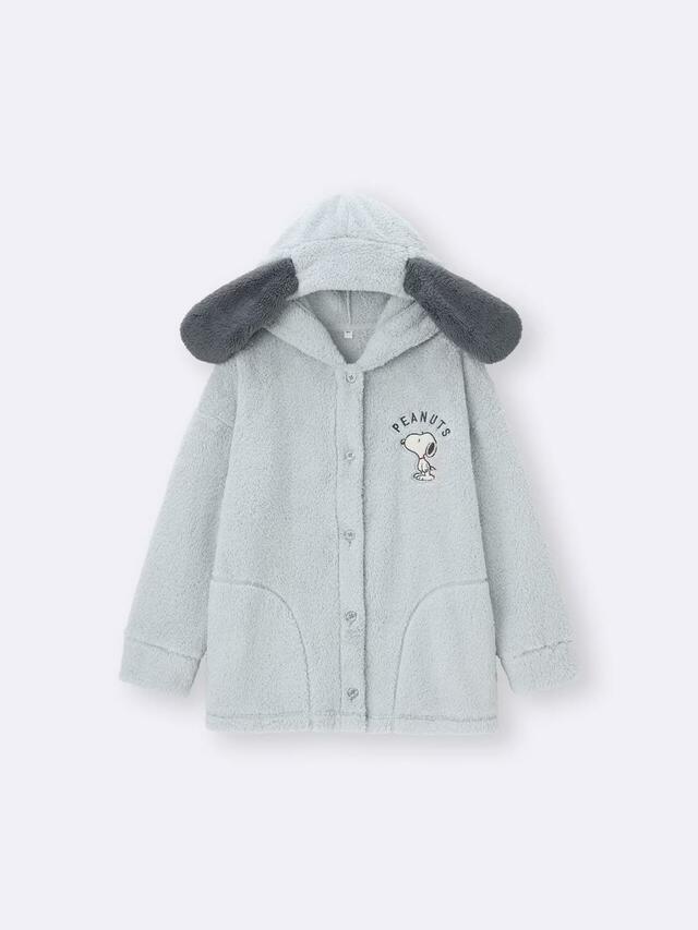 GU マシュマロフィールパーカ Peanuts ¥3,990