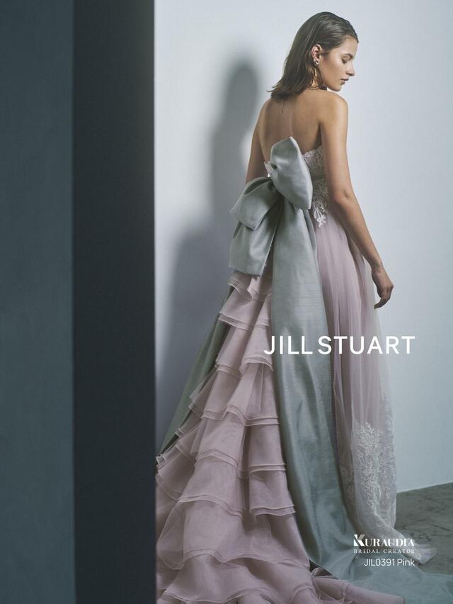 【JILL STUART（ジルスチュアート）新作ウェディングドレス】JIL0391-Pink