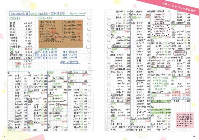 『楽しく、貯まる「づんの家計簿」 書きたくなるお金ノート』より