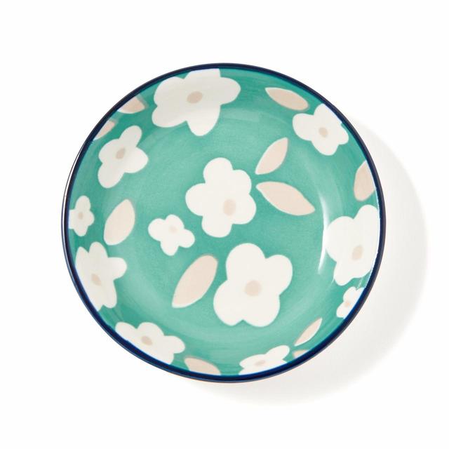 色々皿豆皿　レトロフラワー　200円（税込）