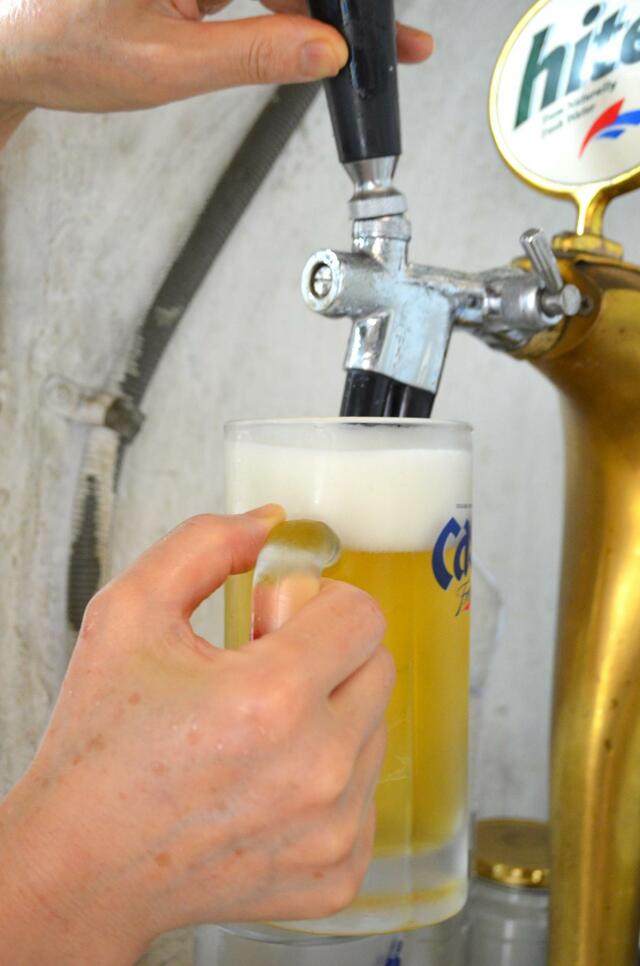 「ソウル食品」の生ビールサーバー