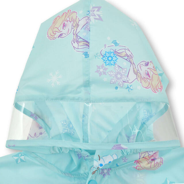 【キッズ用】エルサ、オラフ、スノーギース キッズ用レインコート リフレクター バッグ入り ソフトカラー RAINY DAY 3,300円