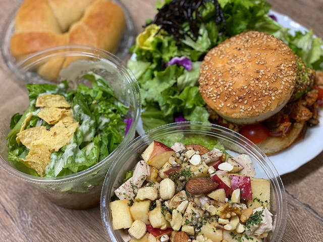 渋谷ビオカフェ　カップに入っていてオシャレ