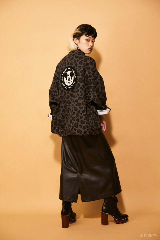 MD LEOPARD PATTERN JACKET ¥17,380